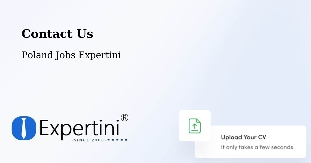 Contact Expertini – Tychowo - Poland Jobs Expertini