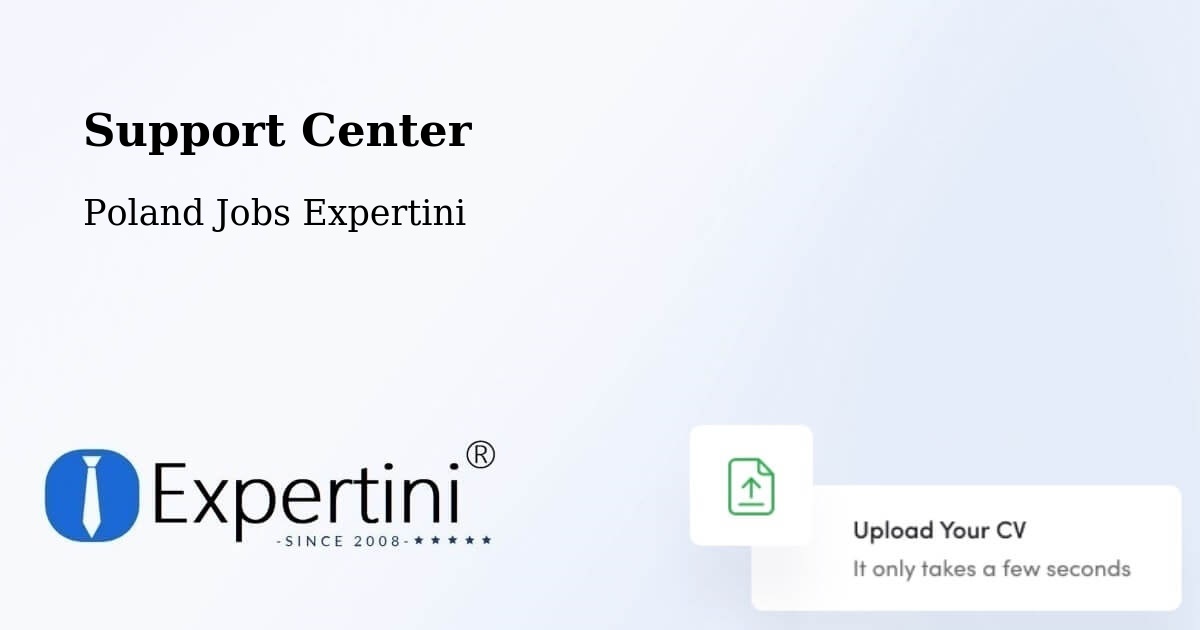 Support Services – Tychowo - Poland Jobs Expertini